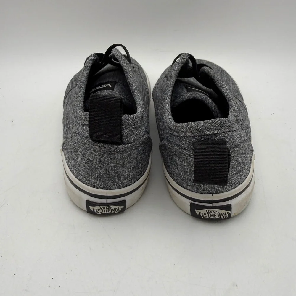 Vans Atwood Sneakers Toddler Size 9 Grey Canvas Low Top Skate Shoes